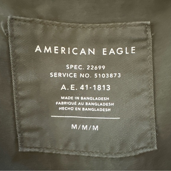 American Eagle Outfitters Utility Jacket Green - Picture 11 of 15